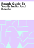Rough_guide_to_South_India_and_Kerala